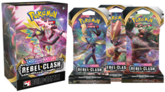 Sword & Shield - Rebel Clash Build & Battle Box + 3 Booster packs - Prerelease kit at-home